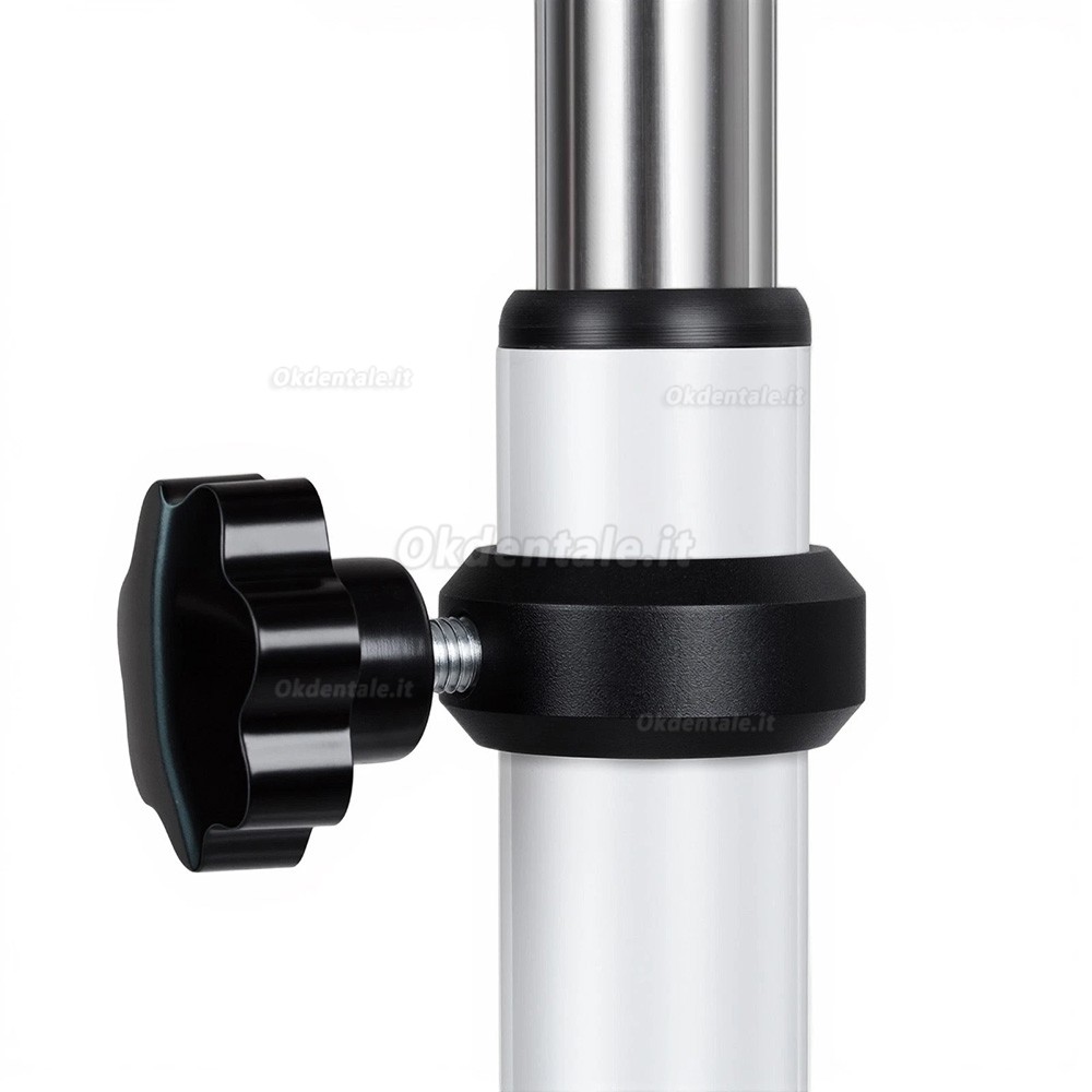 Lampada operatoria odontoiatrica da pavimento da 72 W con 24 lampadine LED a luce fredda Lampada operatoria odontoiatrica da pavimento da 72 W con 24 lampadine LED a luce fredda