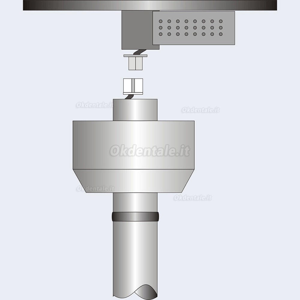 Lampada odontoiatrica odontoiatrica da 72 W montata a soffitto, lampada operatoria senza ombre a LED a luce fredda Lampada odontoiatrica odontoiatrica da 72 W montata a soffitto, lampada operatoria senza ombre a LED a luce fredda