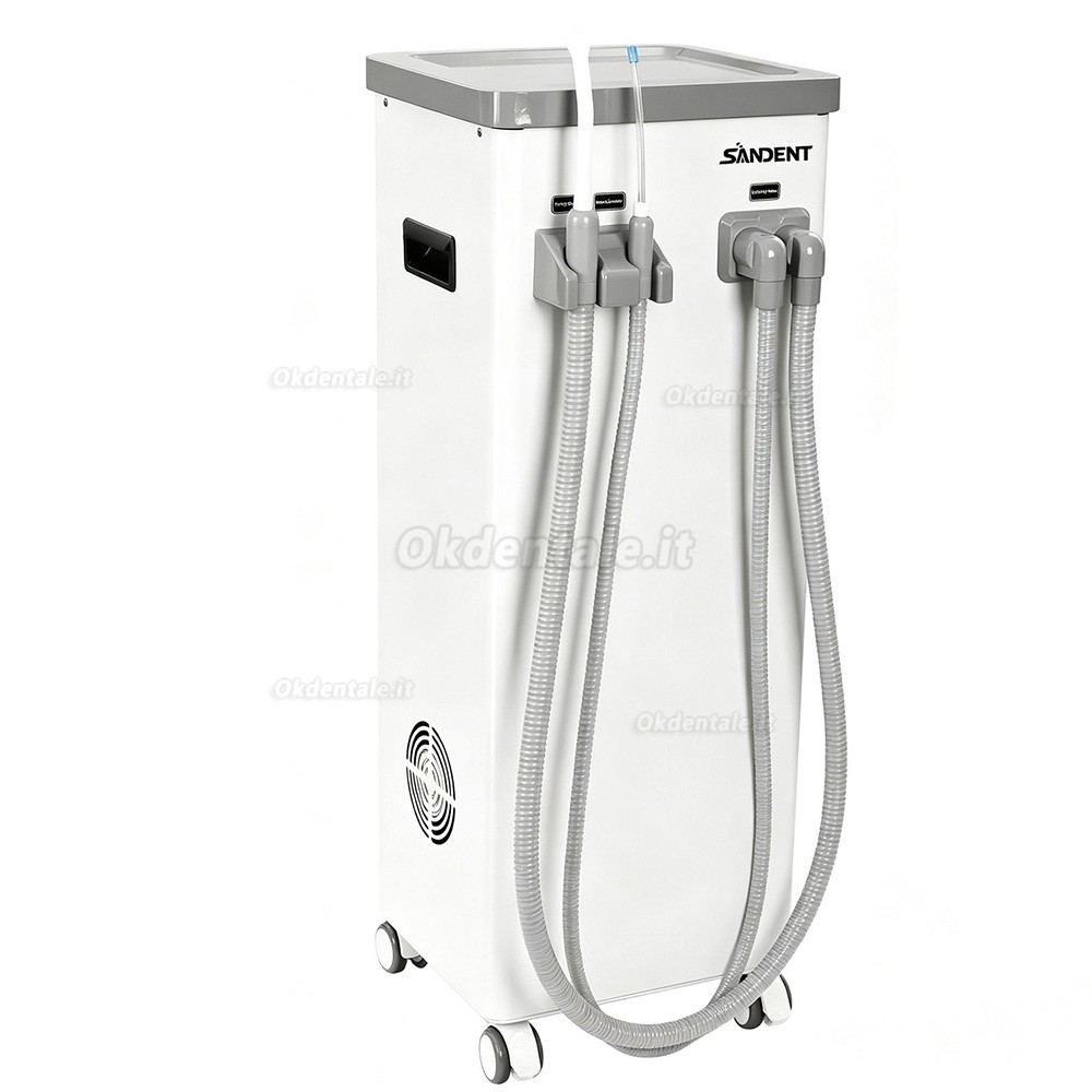 Aspiratore chirurgico odontoiatrico mobile ANZHI AZ-A01, pompa per vuoto, 800 L/min, 400 W Aspiratore chirurgico odontoiatrico mobile ANZHI AZ-A01, pompa per vuoto, 800 L/min, 400 W