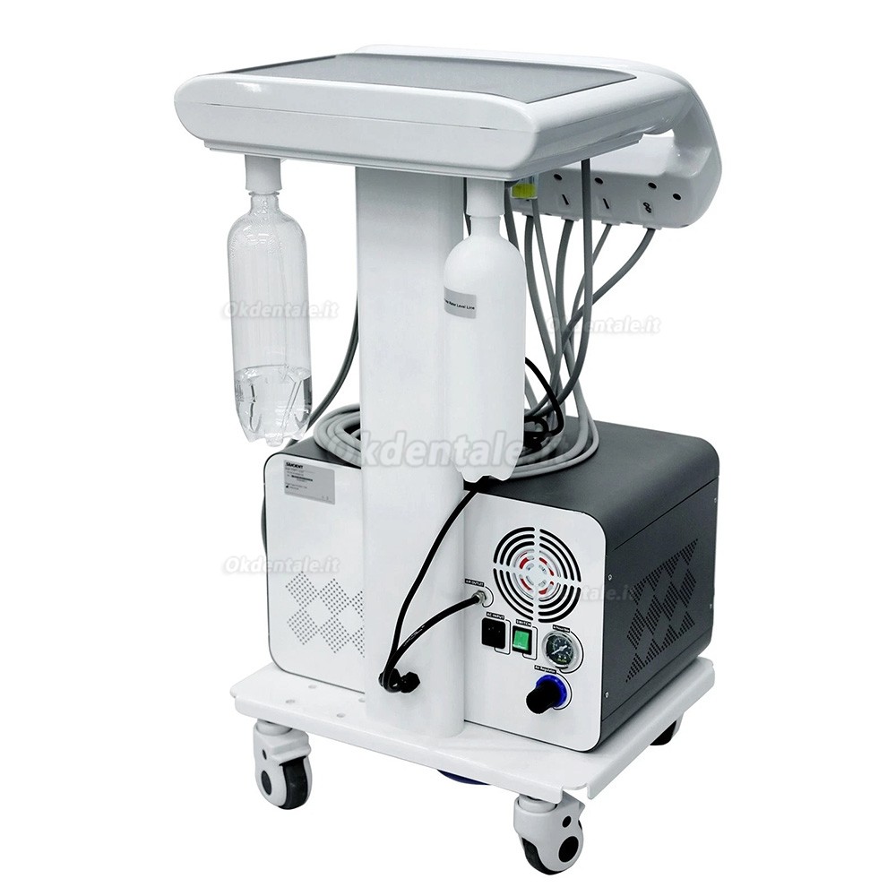 Portastrumenti per unit&agrave; odontoiatrica mobile ANZHI AZ-AP302D con compressore d'aria integrato