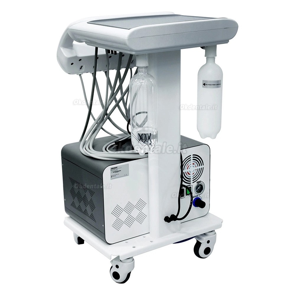 Portastrumenti per unit&agrave; odontoiatrica mobile ANZHI AZ-AP302D con compressore d'aria integrato