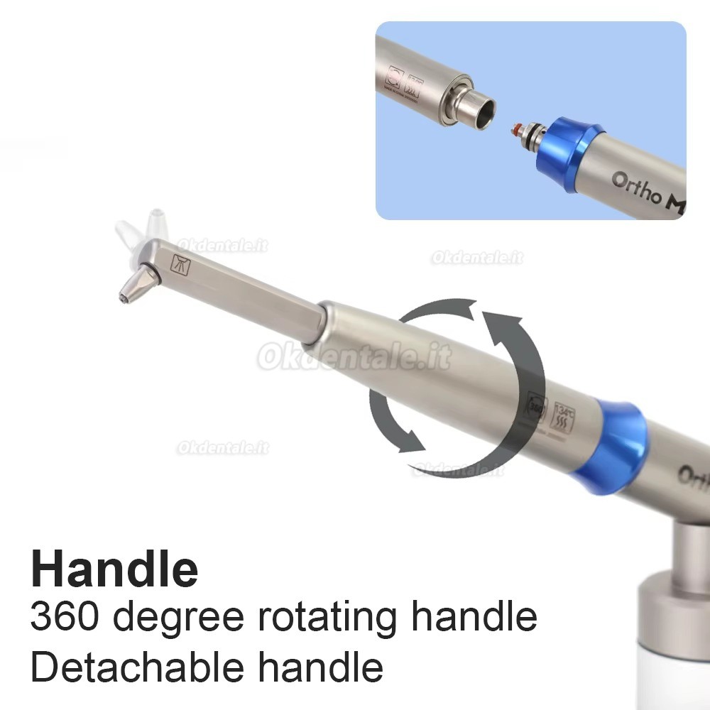 Micro sabbiatura intraorale in ossido di alluminio dentale a 4 fori