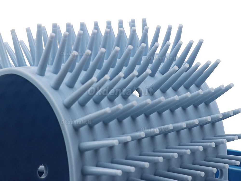 3 vassoi sterilizzabili in autoclave per uso dentale in silicone, scatola di disinfezione