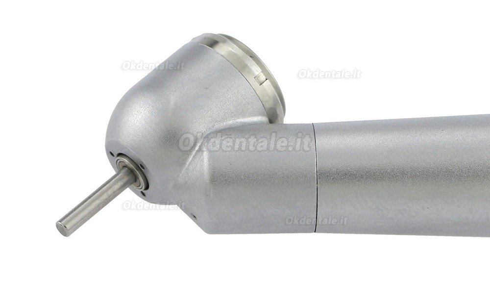 Manipolo chirurgico a turbina dentale BEING 401P45-M4, angolazione 45&deg;, attacco a 4 fori