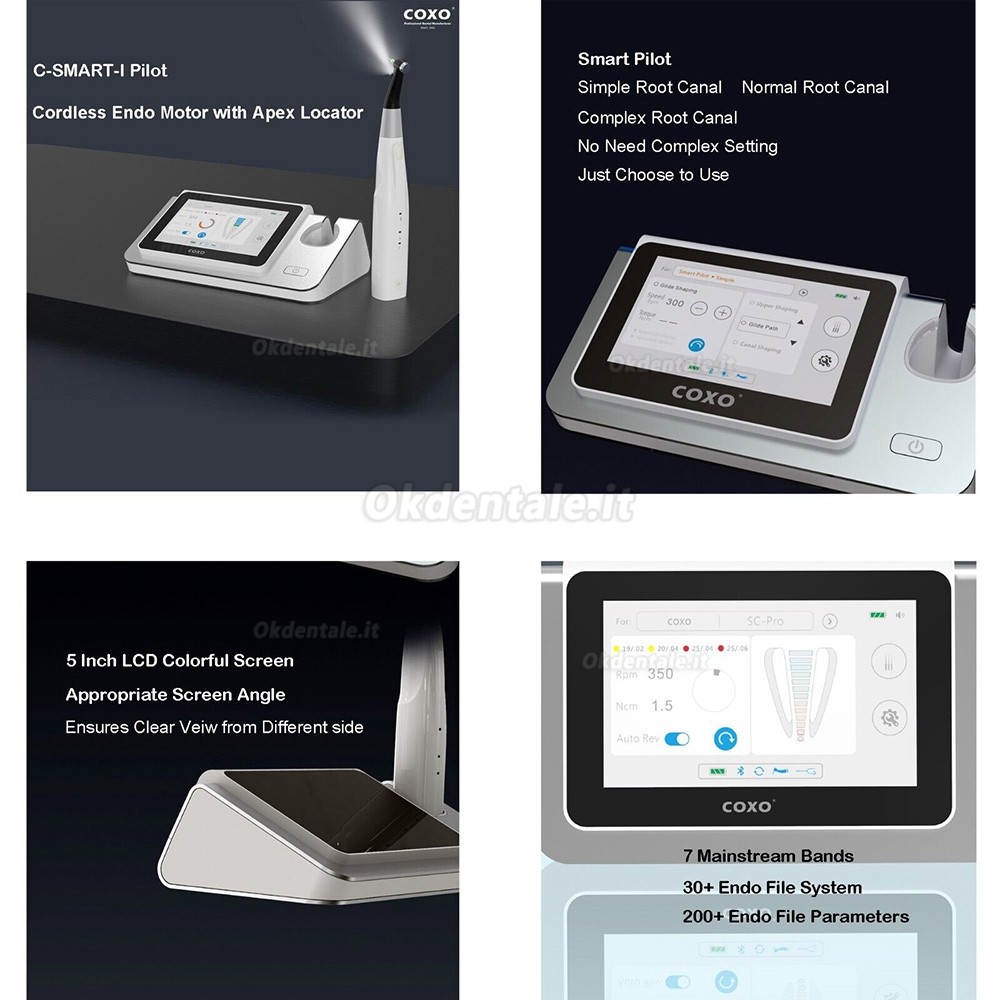 COXO C-Smart-I Pro Pilot micromotore endodontico con rilevatore apicale