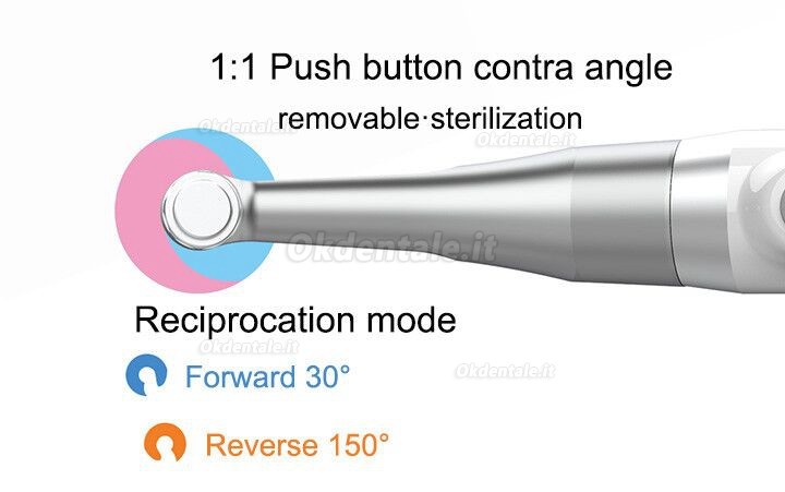 YUSENDENT COXO C-Smart-Mini micromotore endodontico senza fili (con reciprocante)