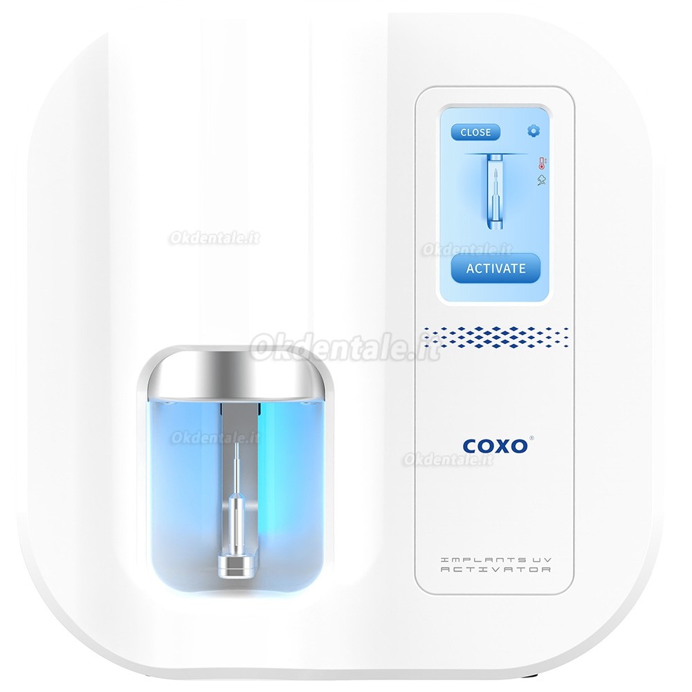 COXO UA-1 Dispositivo idrofilo da impianto dentale, Dispositivo attivazione dell'impianto dentale