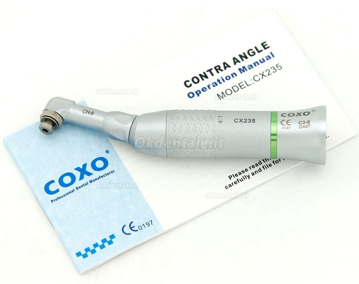 YUSENDENT® CX235C3-8 Contrangolo odontoiatrico 4:1 lucidatura