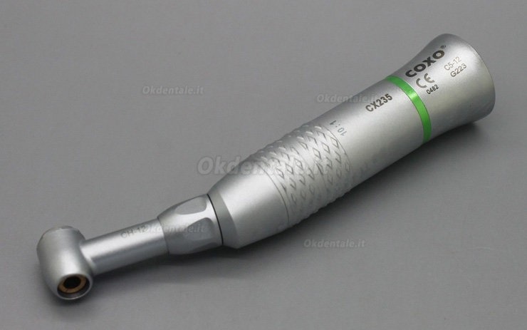 YUSENDENT CX235C5-12 Contrangolo anello verde odontoiatrico 10:1 Hand File