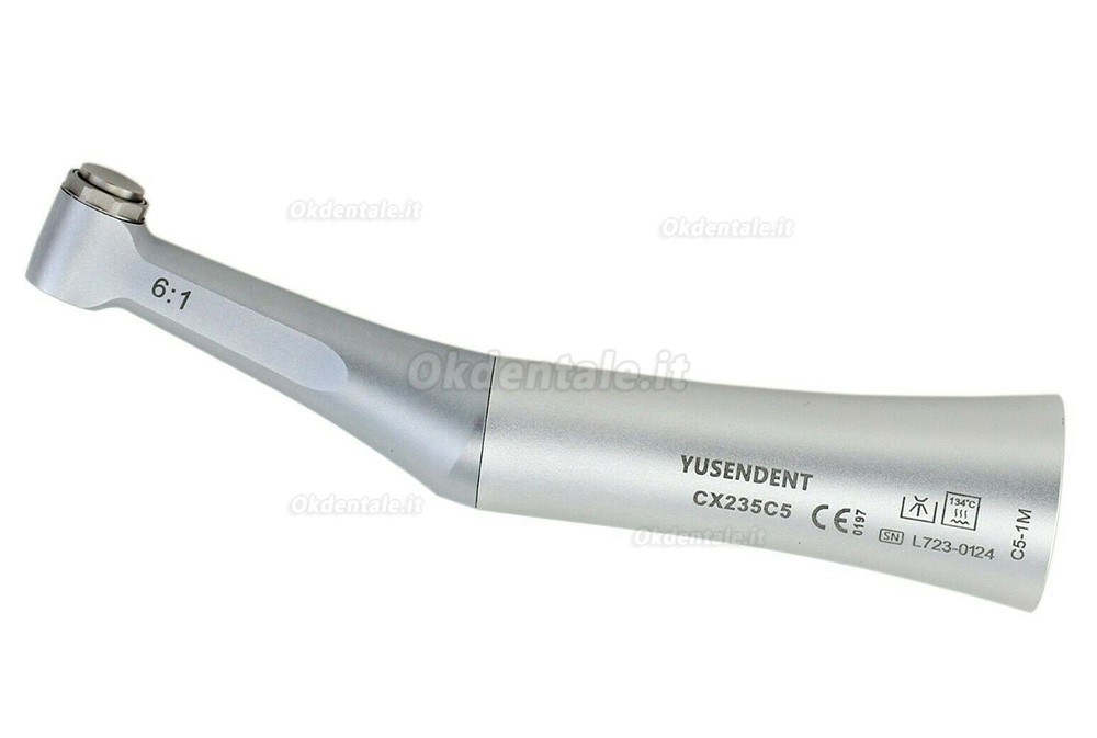 YUSEDNET COXO CX235C5-1M Dental 6:1 Contrangolo Anello Verde Tipo ISO E