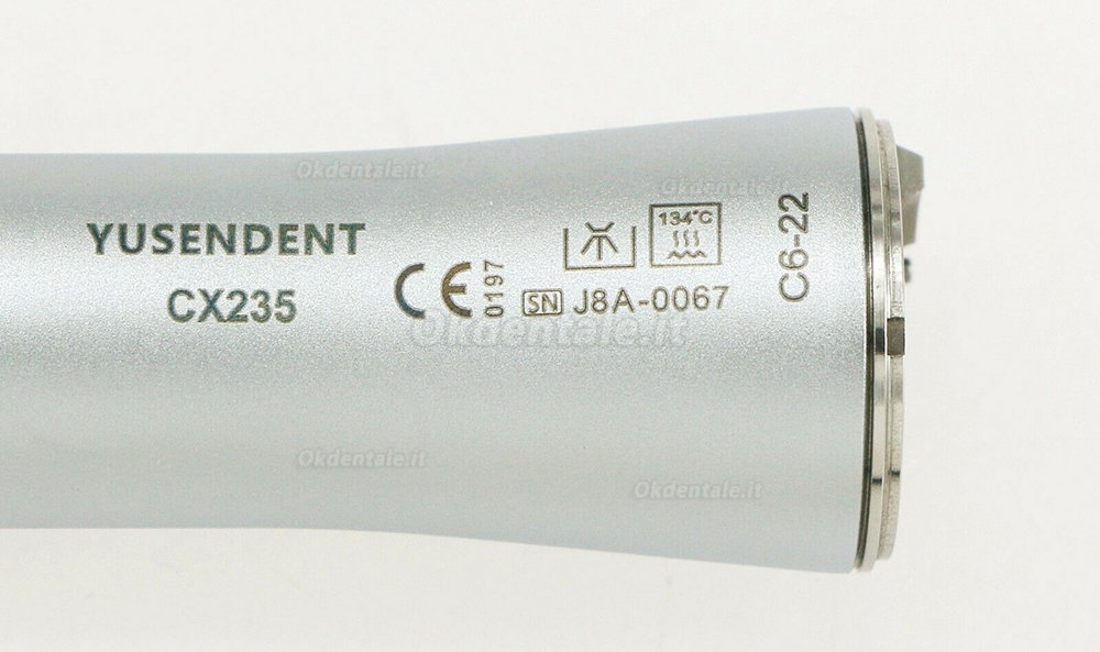 YUSENDENT CX235C6-22 Dental LED 20:1 Implant Surgery Contra Angle Handpiece