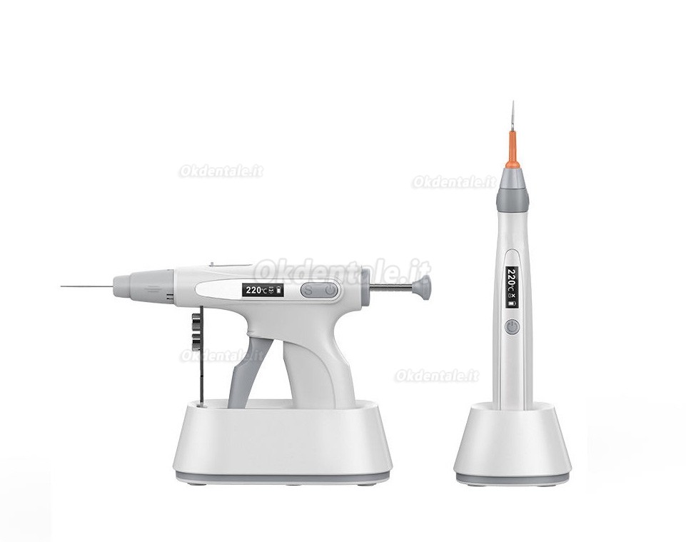 BEYOND Denwell-4 Sistema di Tenuta Endodontico Senza Fili (Penna Riscaldante D-Pack + Pistola di Riempimento D-Fill)