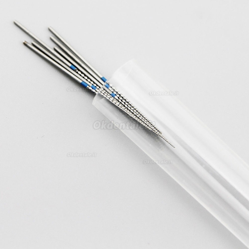 6pcs/Set Woodpecker Endodonzia NITI U-FILE per Pulizia dentale Lime endodontiche K 30#