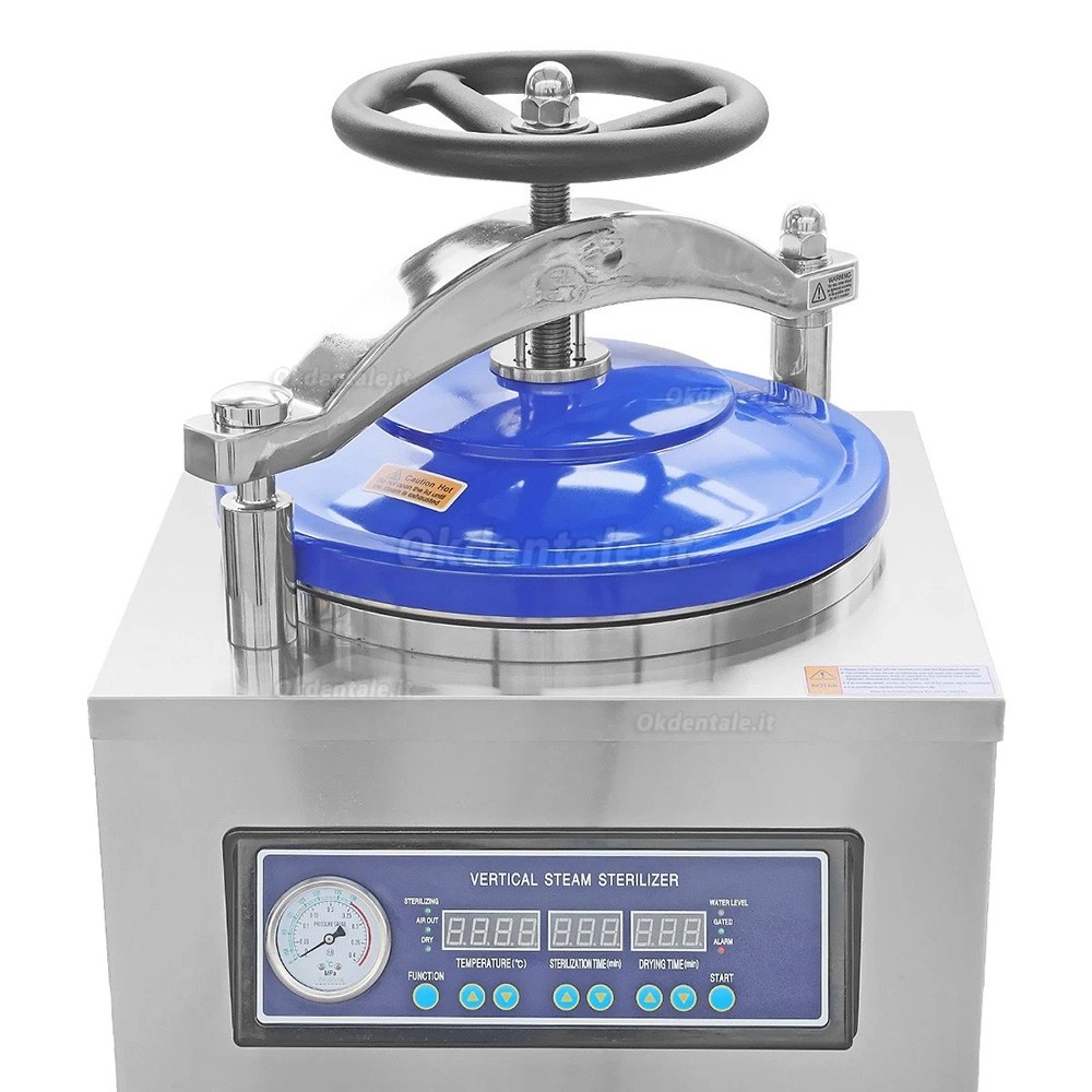 Sterilizzatore dentale verticale in autoclave Dengguan serie DGL-G 35L/50L/70L/100L con asciugatura Sterilizzatore dentale verticale in autoclave Dengguan serie DGL-G 35L/50L/70L/100L con asciugatura