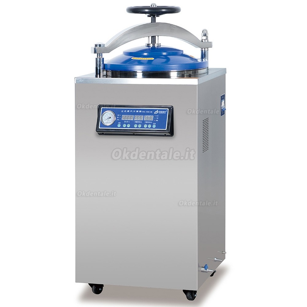 Sterilizzatore dentale verticale in autoclave Dengguan serie DGL-G 35L/50L/70L/100L con asciugatura Sterilizzatore dentale verticale in autoclave Dengguan serie DGL-G 35L/50L/70L/100L con asciugatura