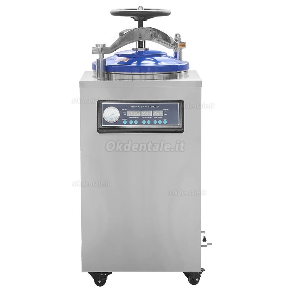 Sterilizzatore dentale verticale in autoclave Dengguan serie DGL-G 35L/50L/70L/100L con asciugatura Sterilizzatore dentale verticale in autoclave Dengguan serie DGL-G 35L/50L/70L/100L con asciugatura