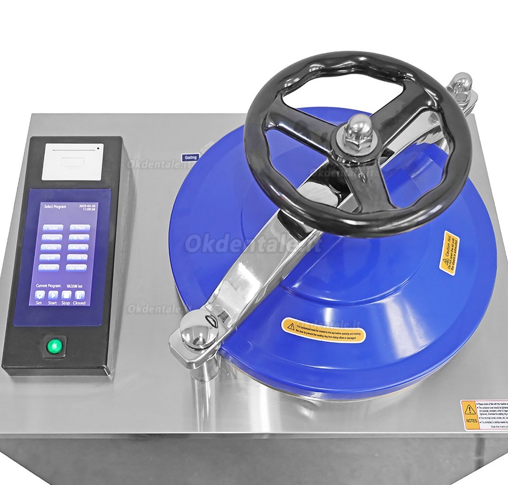 Sterilizzatore dentale ad autoclave Dengguan serie DGL-M da 35L/50L/70L/100L con vuoto pulsato a tre tempi Sterilizzatore dentale ad autoclave Dengguan serie DGL-M da 35L/50L/70L/100L con vuoto pulsato a tre tempi