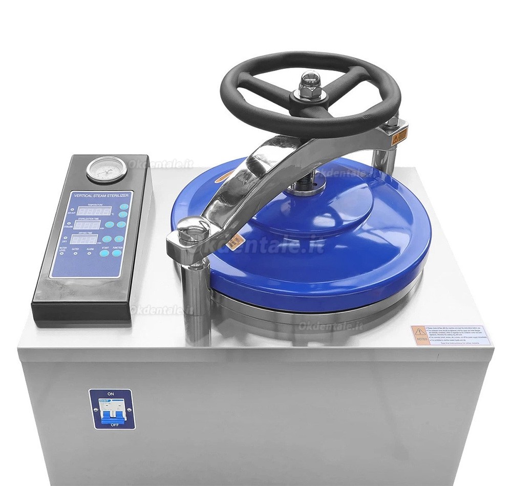 Sterilizzatore a vapore verticale per autoclave dentale Dengguan serie DGL-X da 35L/50L/70L/100L