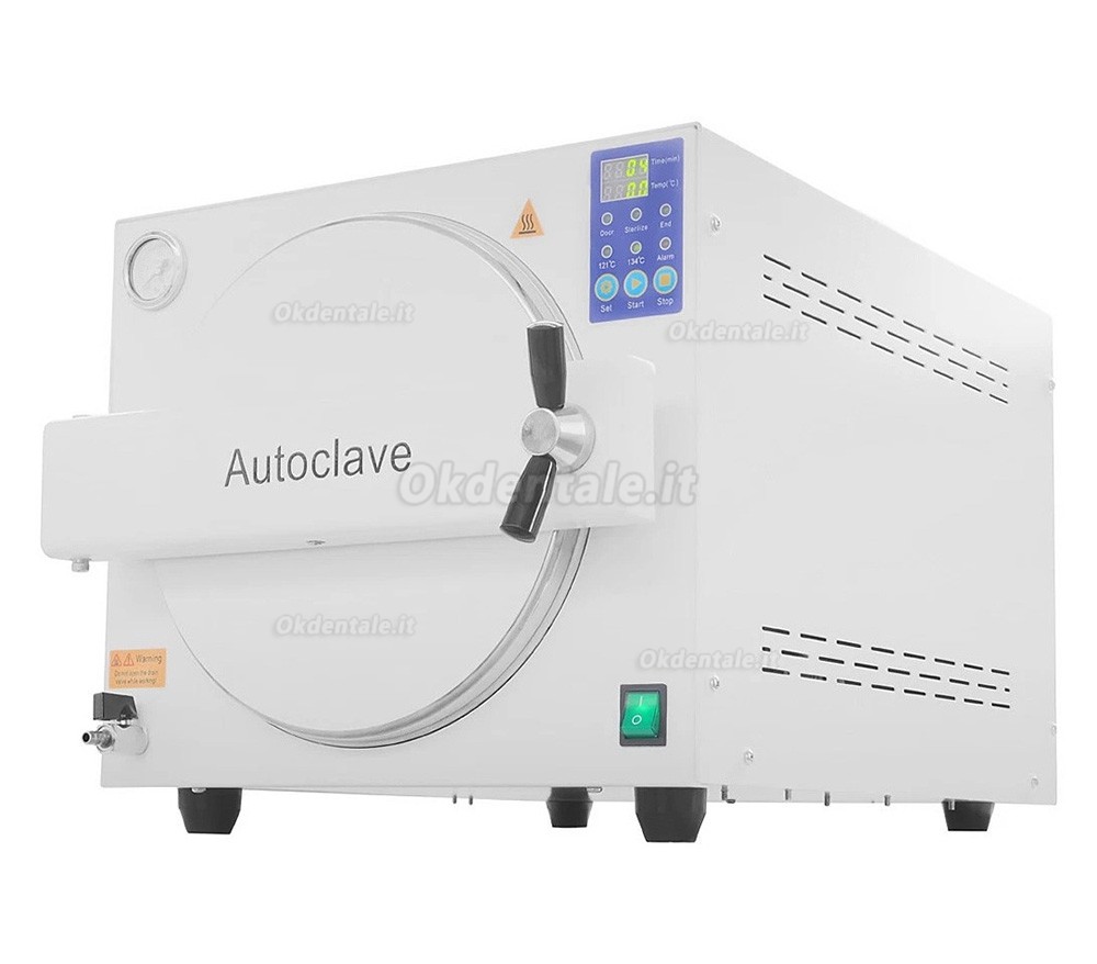 Sterilizzatore ad autoclave da tavolo odontoiatrico Dengguan DGT Serie A 18/23/45/50L Classe N