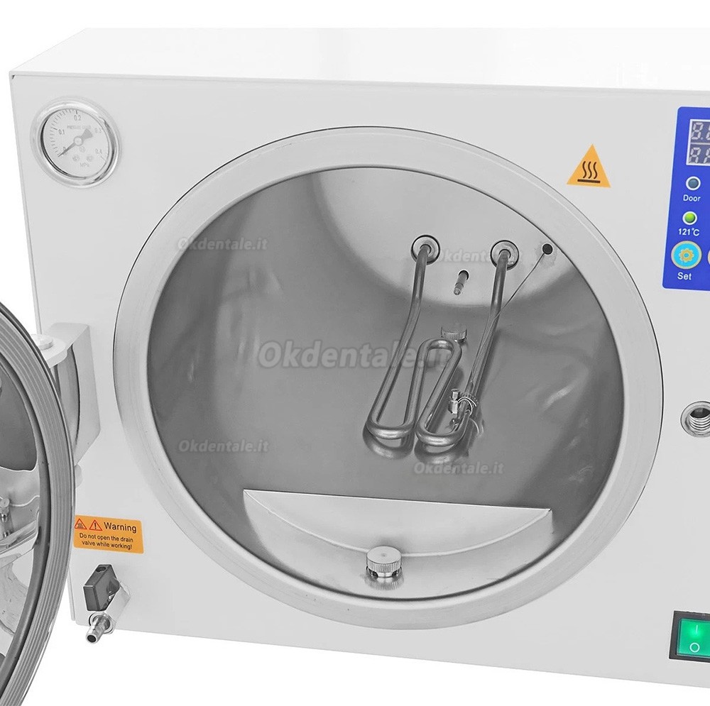 Sterilizzatore ad autoclave da tavolo odontoiatrico Dengguan DGT Serie A 18/23/45/50L Classe N