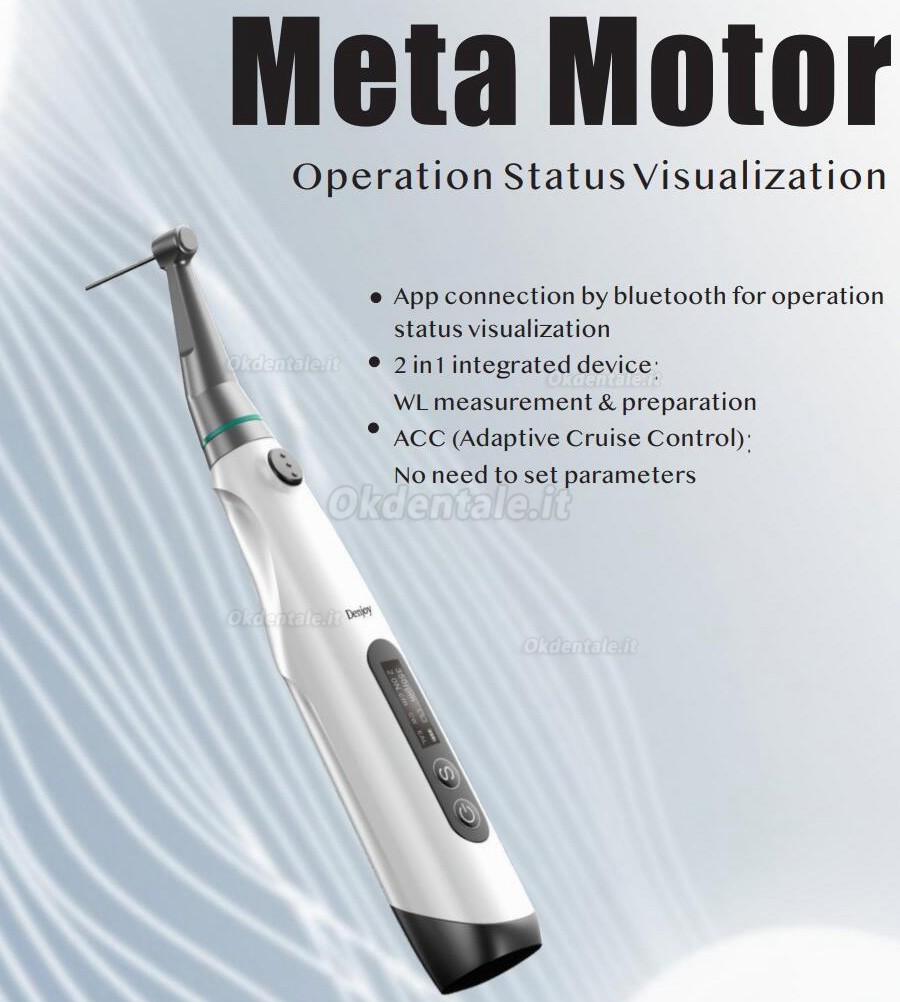 Sistema integrato Endo dentale Denjoy MeteEndo (con Meta Fill/Meta Pex/Meta Motor/Meta Pulp/Meta Pack)