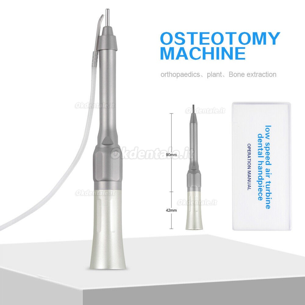 Manipolo dritto a bassa velocità per osteotomia alveolare  (ago corto/20 gradi)