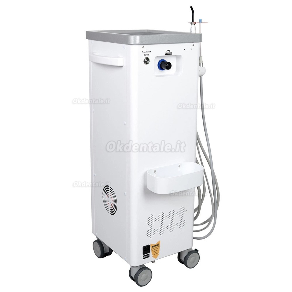Portastrumenti per unità dentali ANZHI AZ-202-2 con compressore d'aria e scaler a ultrasuoni. Portastrumenti per unità dentali ANZHI AZ-202-2 con compressore d'aria e scaler a ultrasuoni.