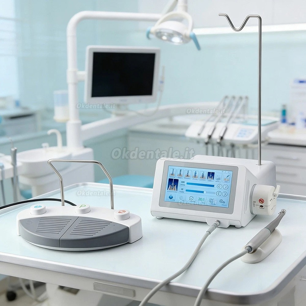 Sistema a motore per implantologia dentale Betterway Surgic G3 + manipolo contrangolo 20:1 Sistema a motore per implantologia dentale Betterway Surgic G3 + manipolo contrangolo 20:1