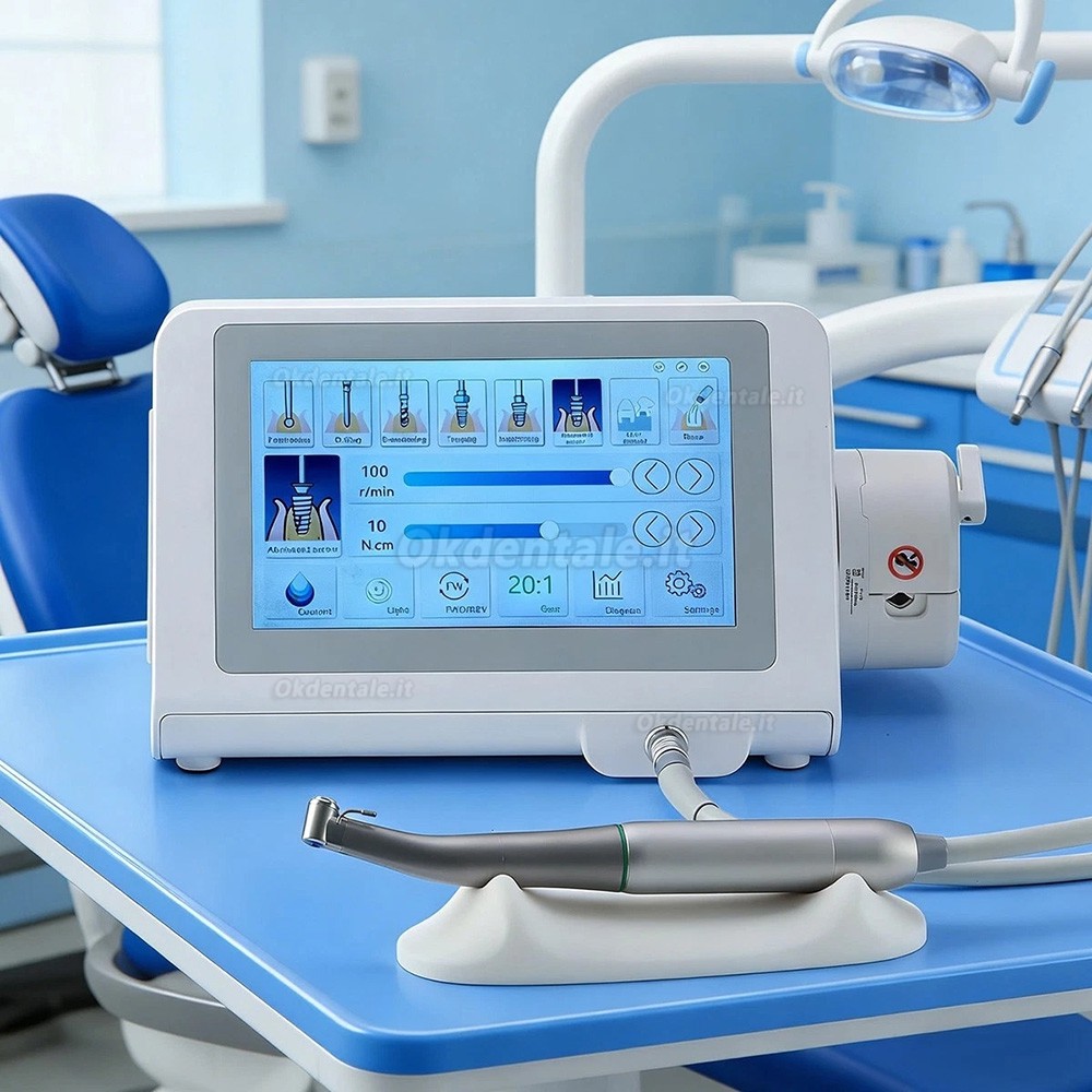 Sistema a motore per implantologia dentale Betterway Surgic G3 + manipolo contrangolo 20:1 Sistema a motore per implantologia dentale Betterway Surgic G3 + manipolo contrangolo 20:1