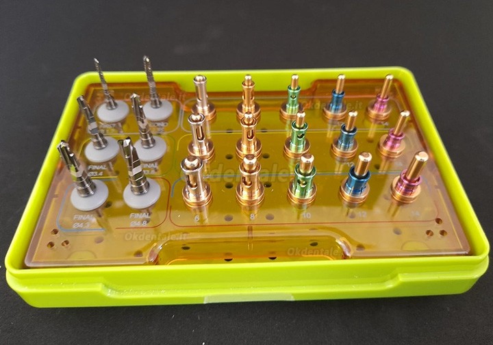 Kit di tappi Dentium Drill (XDS) kit di strumenti per impianti dentali