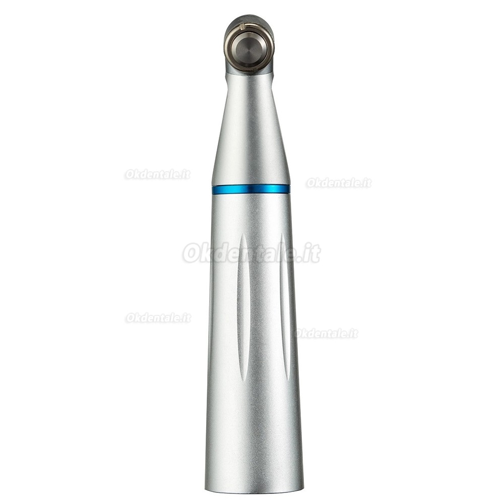 Contrangolo anello blu odontoiatrico con generatore LED interno e attacco di tipo E Contrangolo anello blu odontoiatrico con generatore LED interno e attacco di tipo E