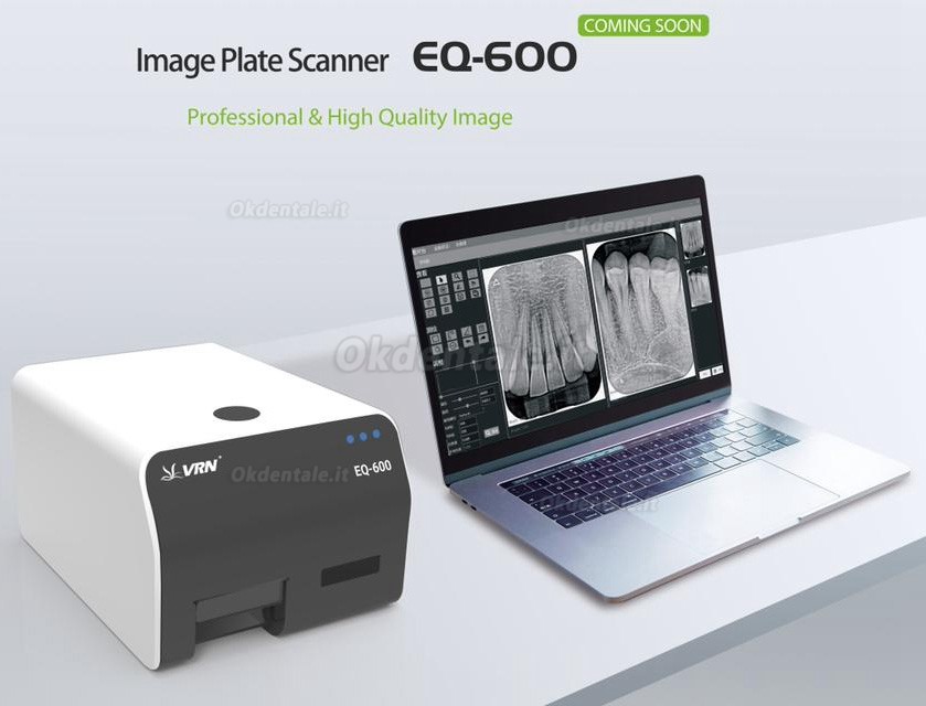 Vrn EQ 600 scanner ai fosfori dentale scanner psp