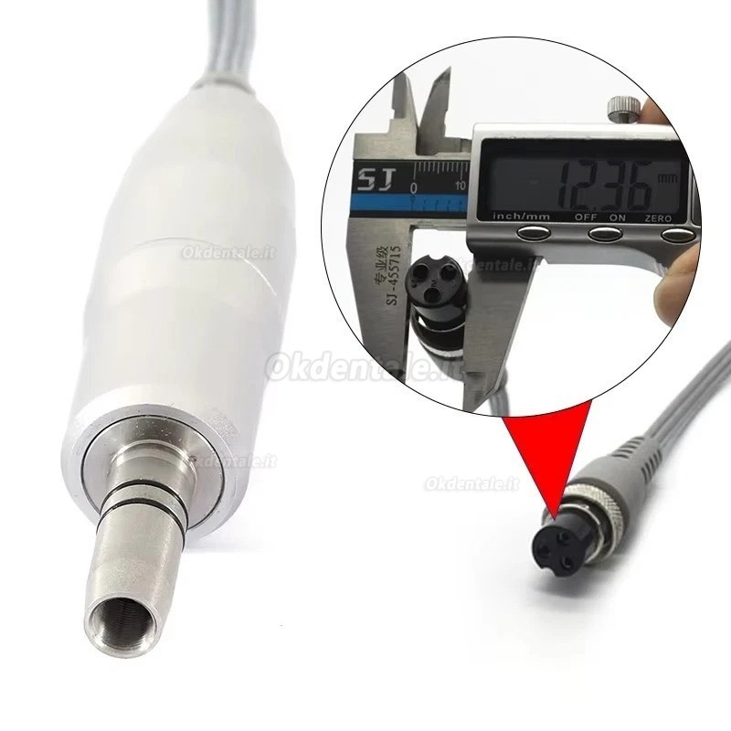 Motore elettrico brushless di tipo E da 50000 giri/minuto per micromotore da laboratorio odontotecnico Motore elettrico brushless di tipo E da 50000 giri/minuto per micromotore da laboratorio odontotecnico