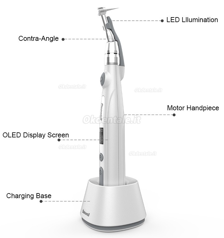 Beyond Endowell-3 16:1 motore endodontico dentale con reciprocante + led lampada