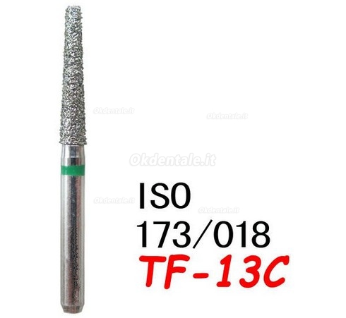 FG TF-13C 1.8mm Frese diamantate odontoiatrico 100 pz