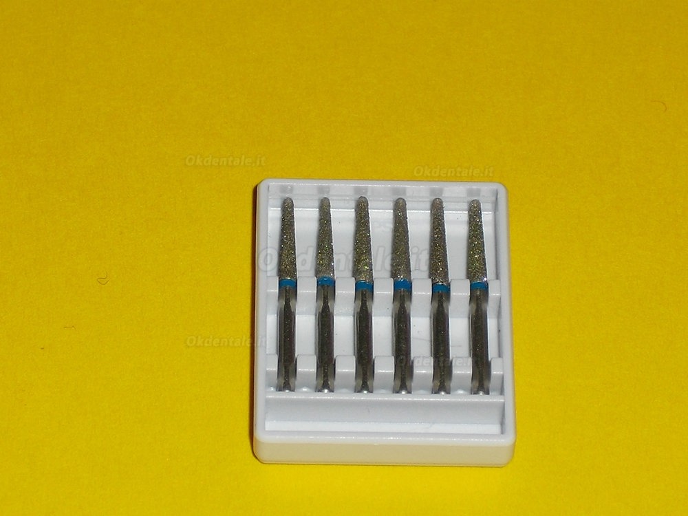 100 Pcs 1.8mm Frese diamantate odontoiatrico FG TR-13