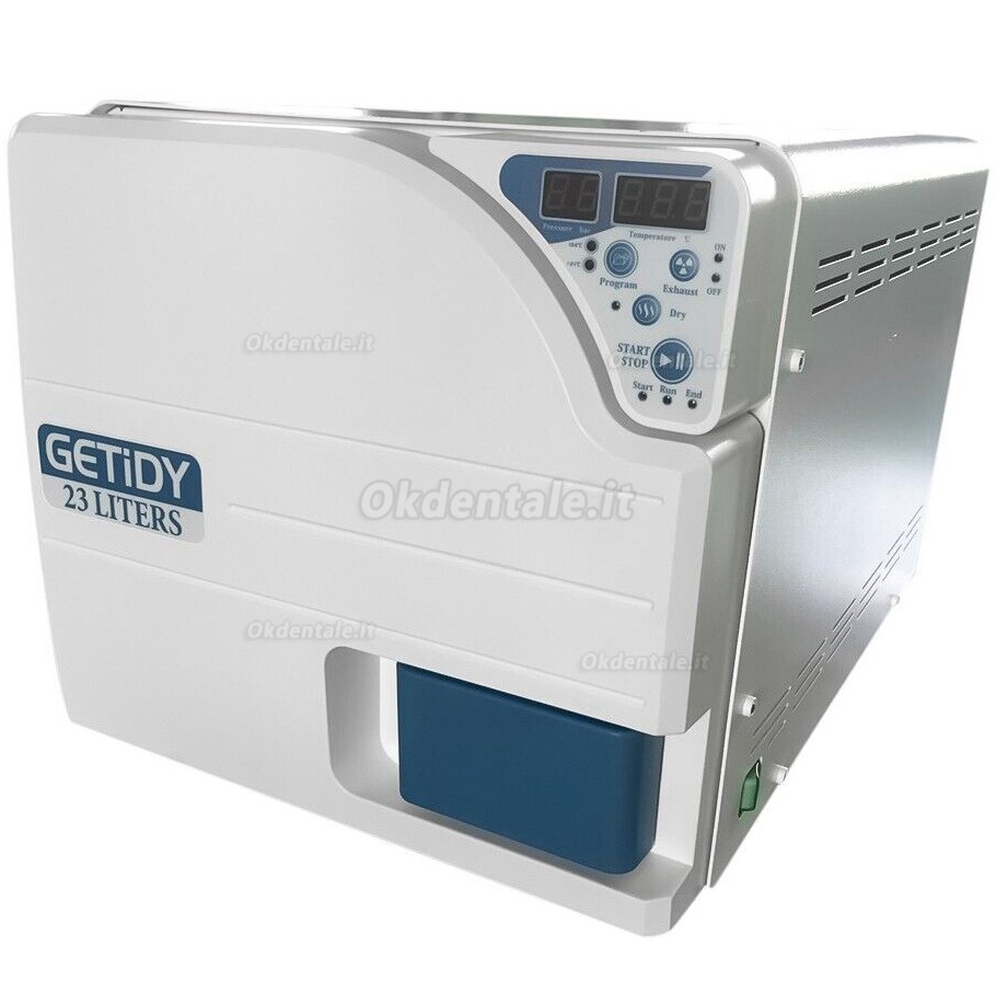 Autoclave sterilizzazione dentista Getidy® JCH 16L/18L/23L classe N con funzione di asciugatura