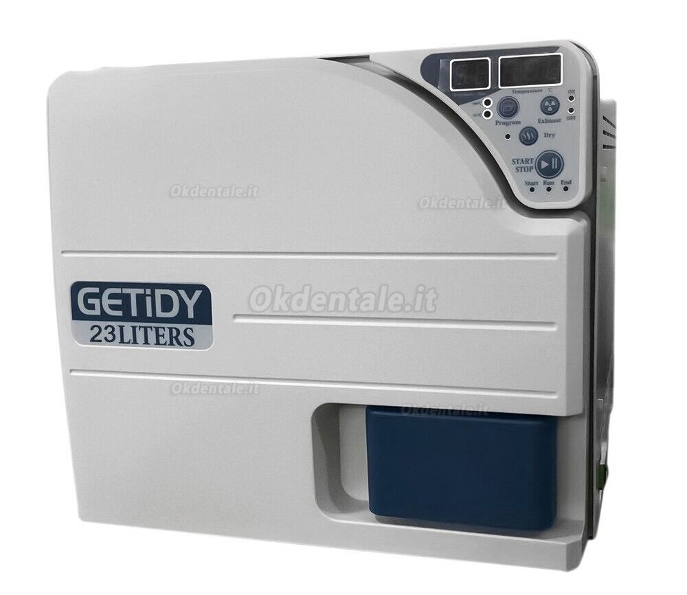 Autoclave sterilizzazione dentista Getidy® JCH 16L/18L/23L classe N con funzione di asciugatura