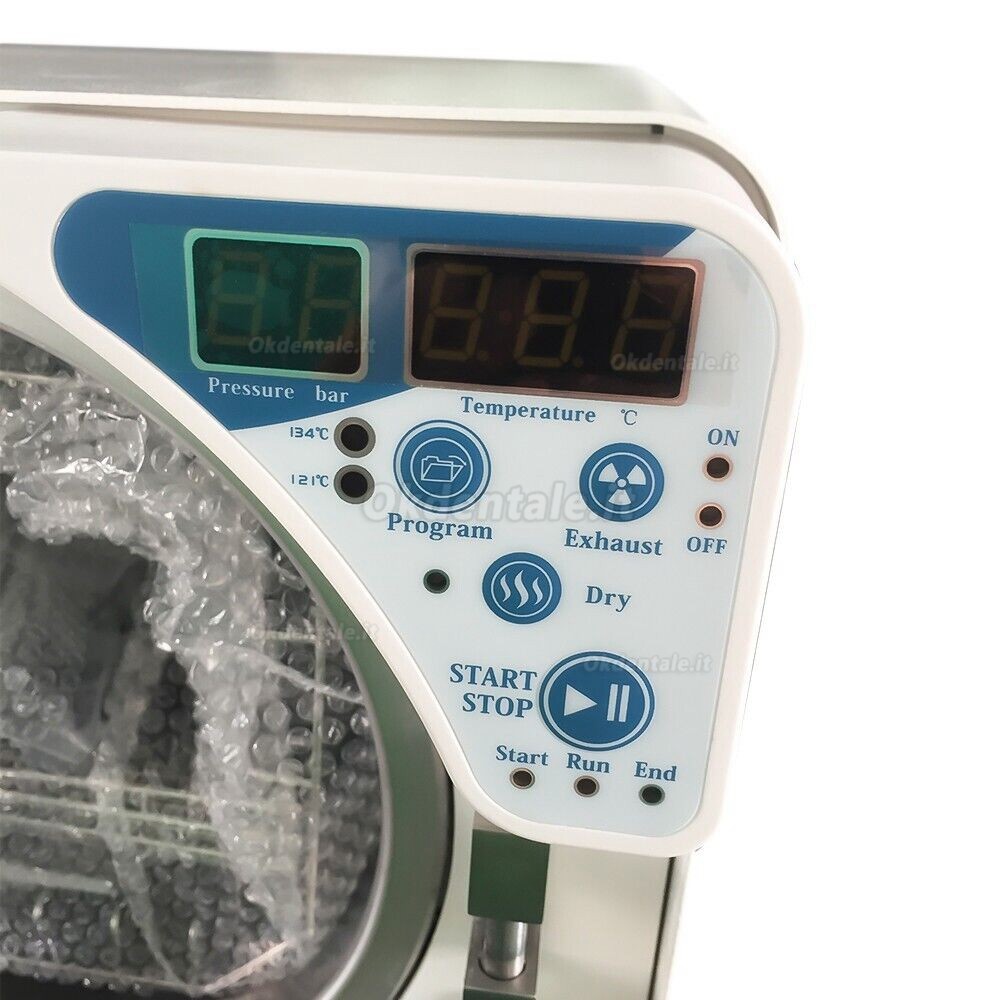 Autoclave sterilizzazione dentista Getidy® JCH 16L/18L/23L classe N con funzione di asciugatura