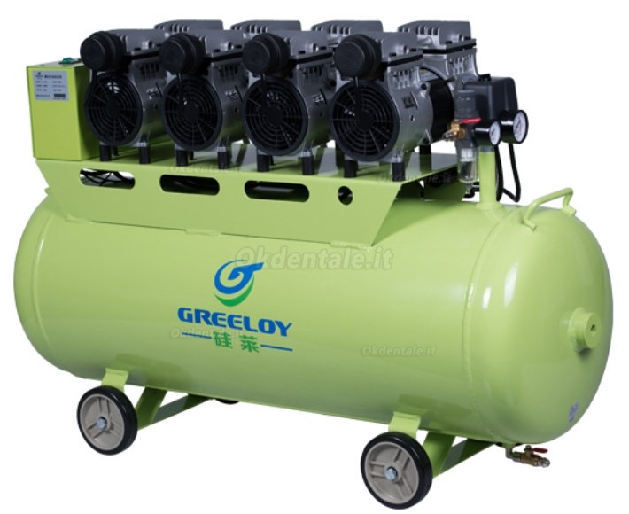 Greeloy®GA-64 Compressore D'Aria 120 litri