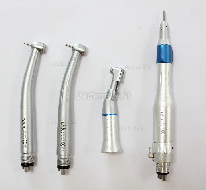 Greeloy GU-P204 Riunito odontoiatrico portatile + LY-L201 Corredo della manipoli + Manichino odontoiatrico + Lampada fotopolimerizzante
