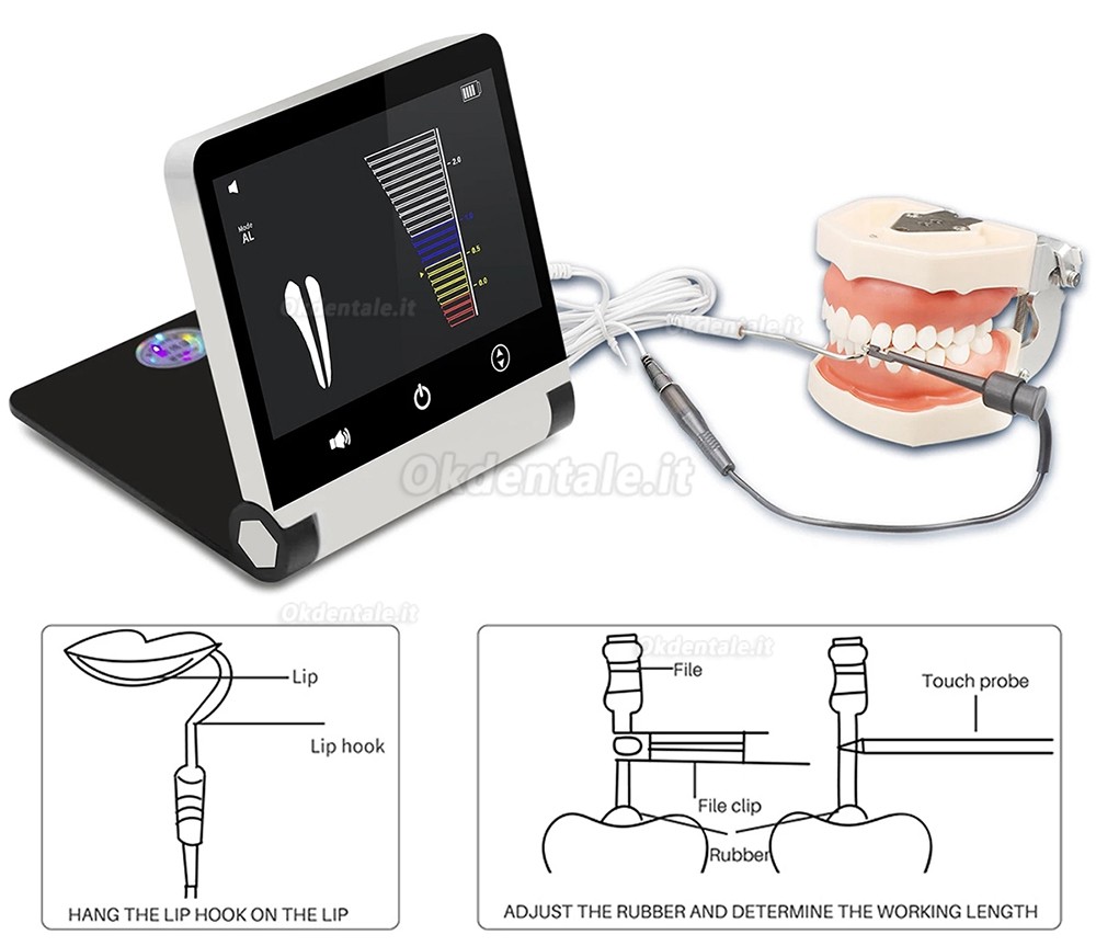 Localizzatore apicale endodontico dentale touch screen HILAYA