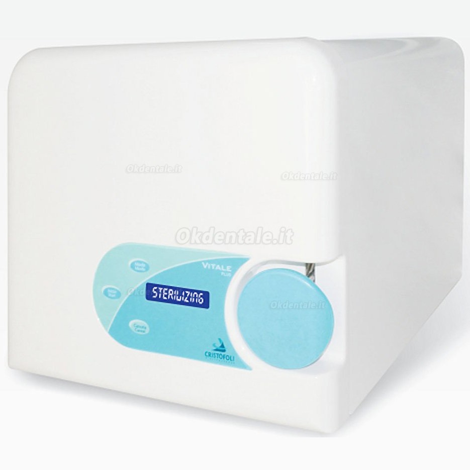 Cristófoli® Vitale 12 Sterilizzazione Autoclave 12L Classe N