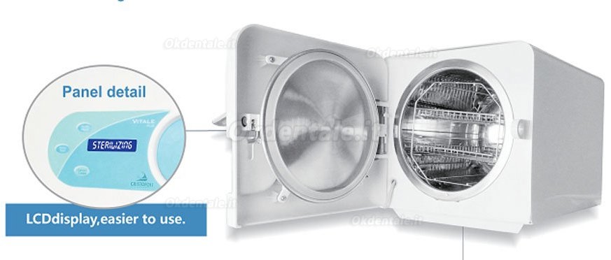Cristófoli® Vitale 12 Sterilizzazione Autoclave 12L Classe N