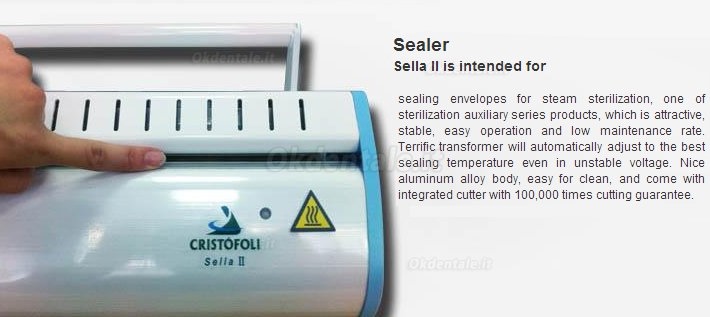 HISHINE® Termosigillatrice millseal médicale Sella II con allarme acustico