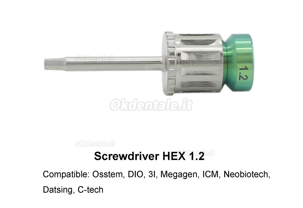 Kit protesico universale per impianti dentali /chiave dinamometrica per impianti dentali Kit protesico universale per impianti dentali /chiave dinamometrica per impianti dentali