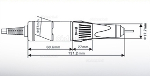 JSDA® JD5500B MINI Micro Moteur multi-fonctionnel