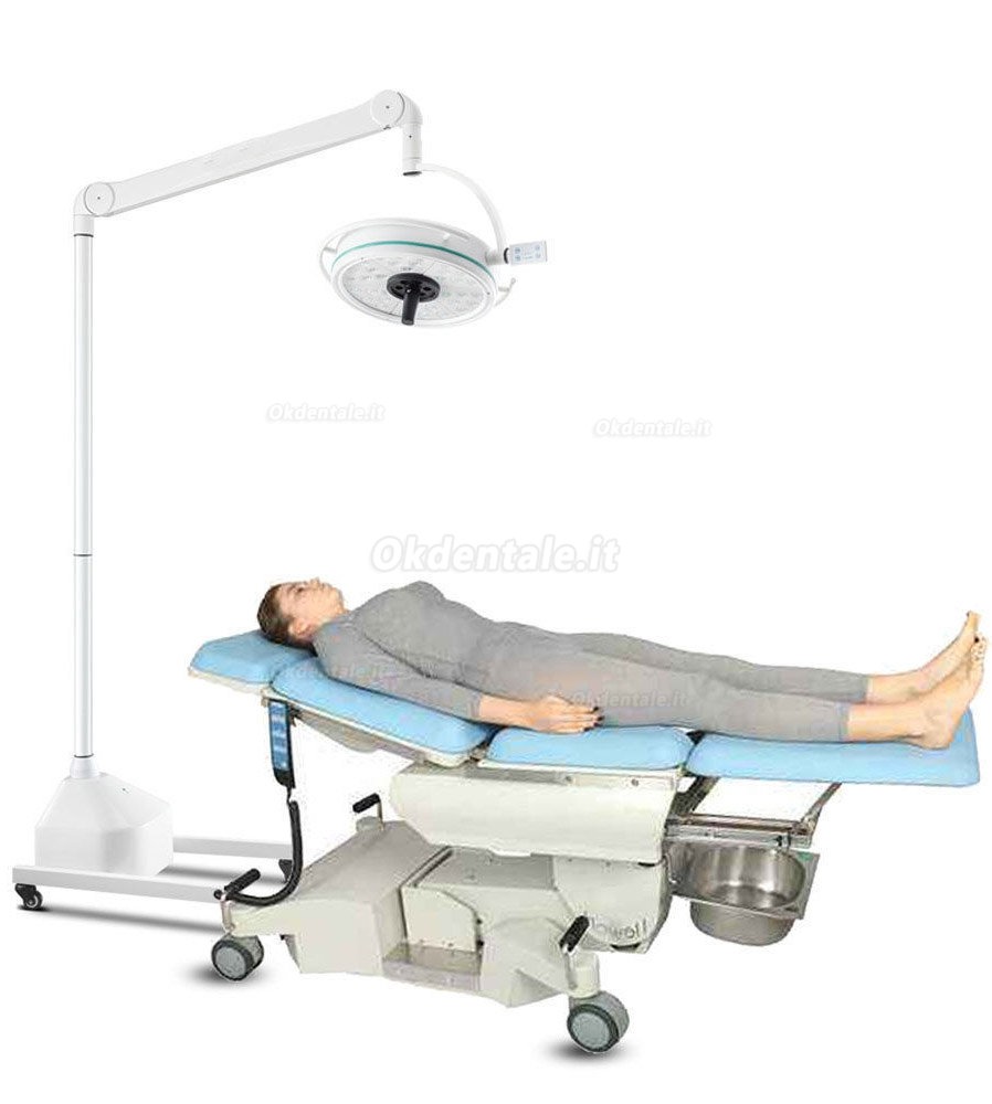 KWS KD-2036D-3 108W LED Portable Shadowless Lamp Surgical Medical Exam Light