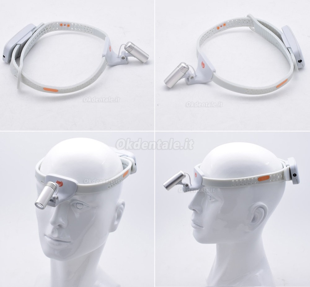 KWS KD-203AY-8 High CRI LED Prtable Dental Surgical Head Lamp Headlight