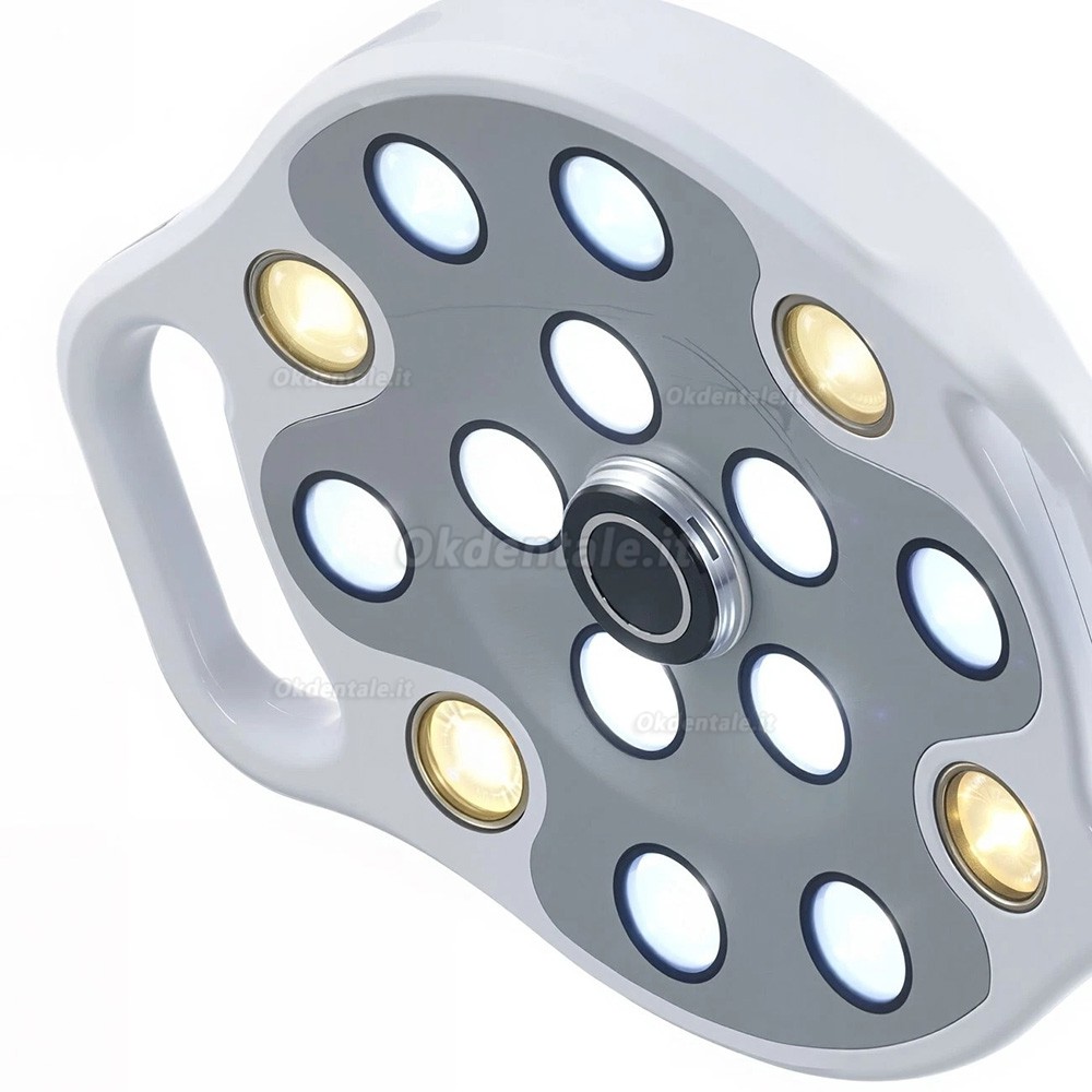 Lampada scialitica dentale a LED da pavimento KY KY-P132-2 con videocamera wireless integrata